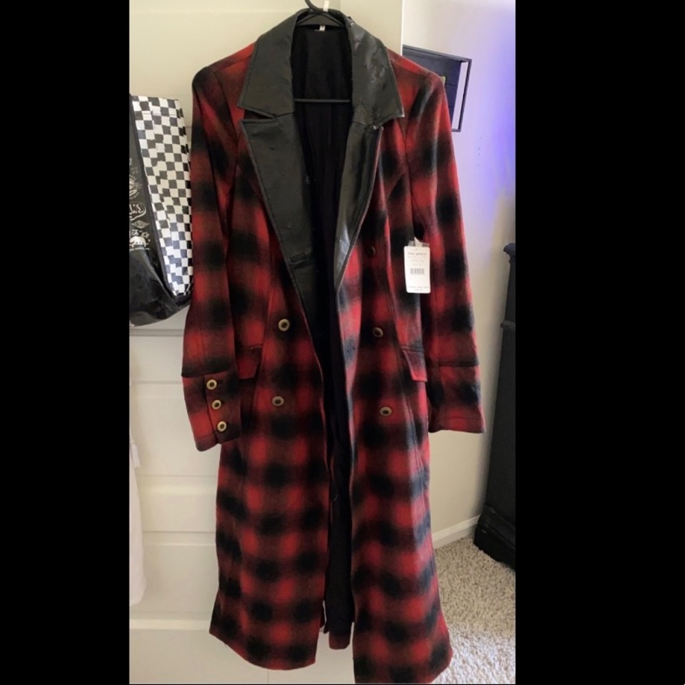 free people long jacket